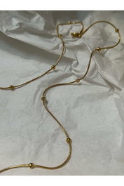 Heliophilia Silver Collar de Acero Dorado 60cm KPEGMSA32159